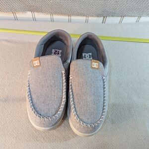 DC Light Gray Moccasins